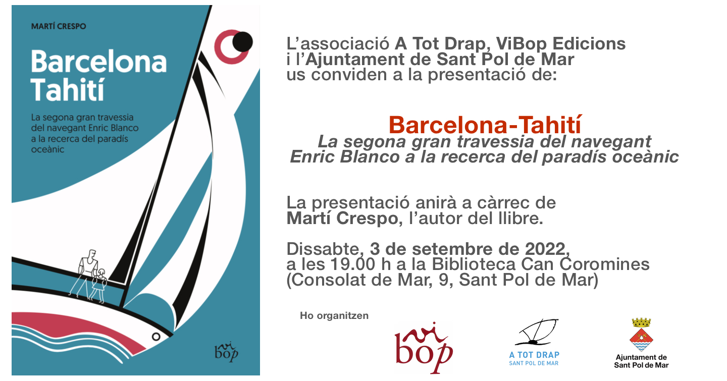 Presentaci llibre Barcelona - Tahit